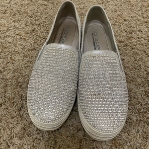 Sketchers slip beaded shoes
